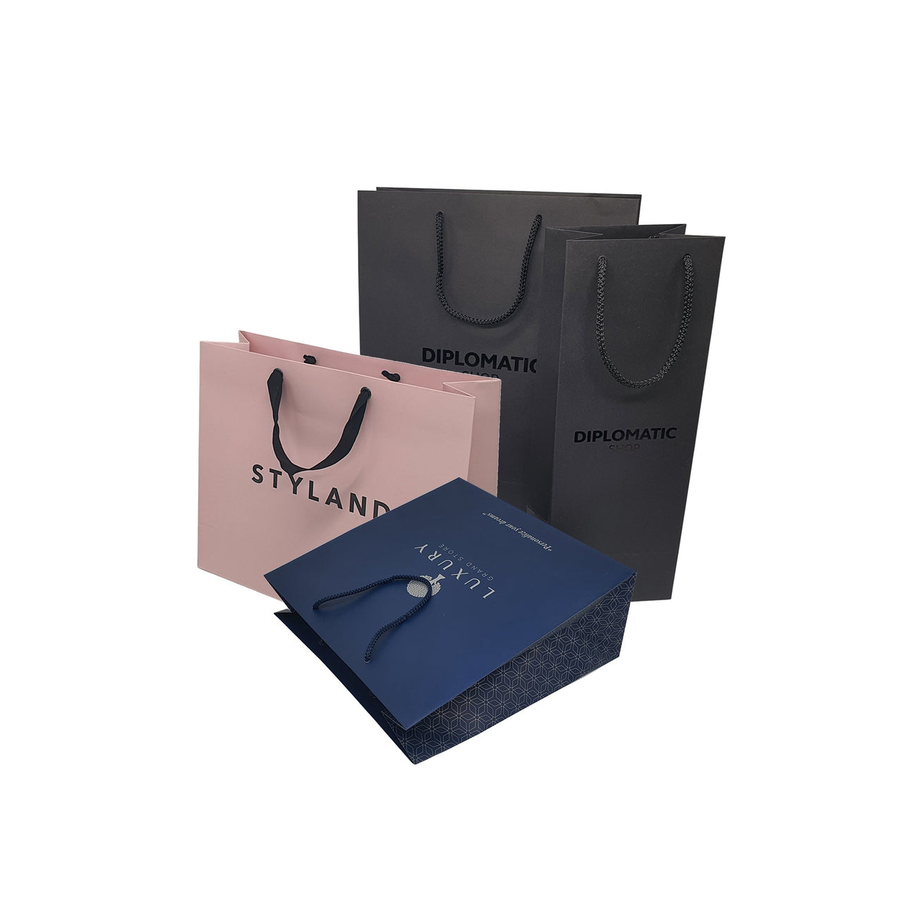Pungă hârtie premium - PERSONALIZATĂ