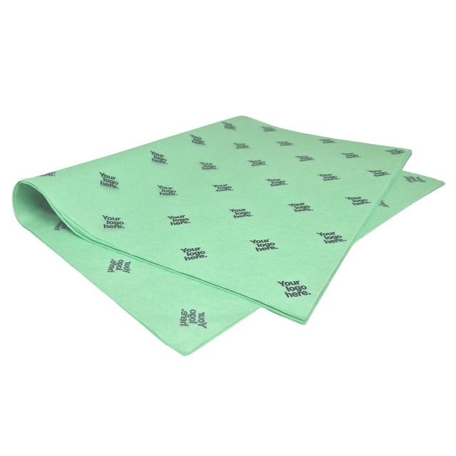 Hârtie de mătase MINT GREEN Personalizată 17g - 50 x 75cm