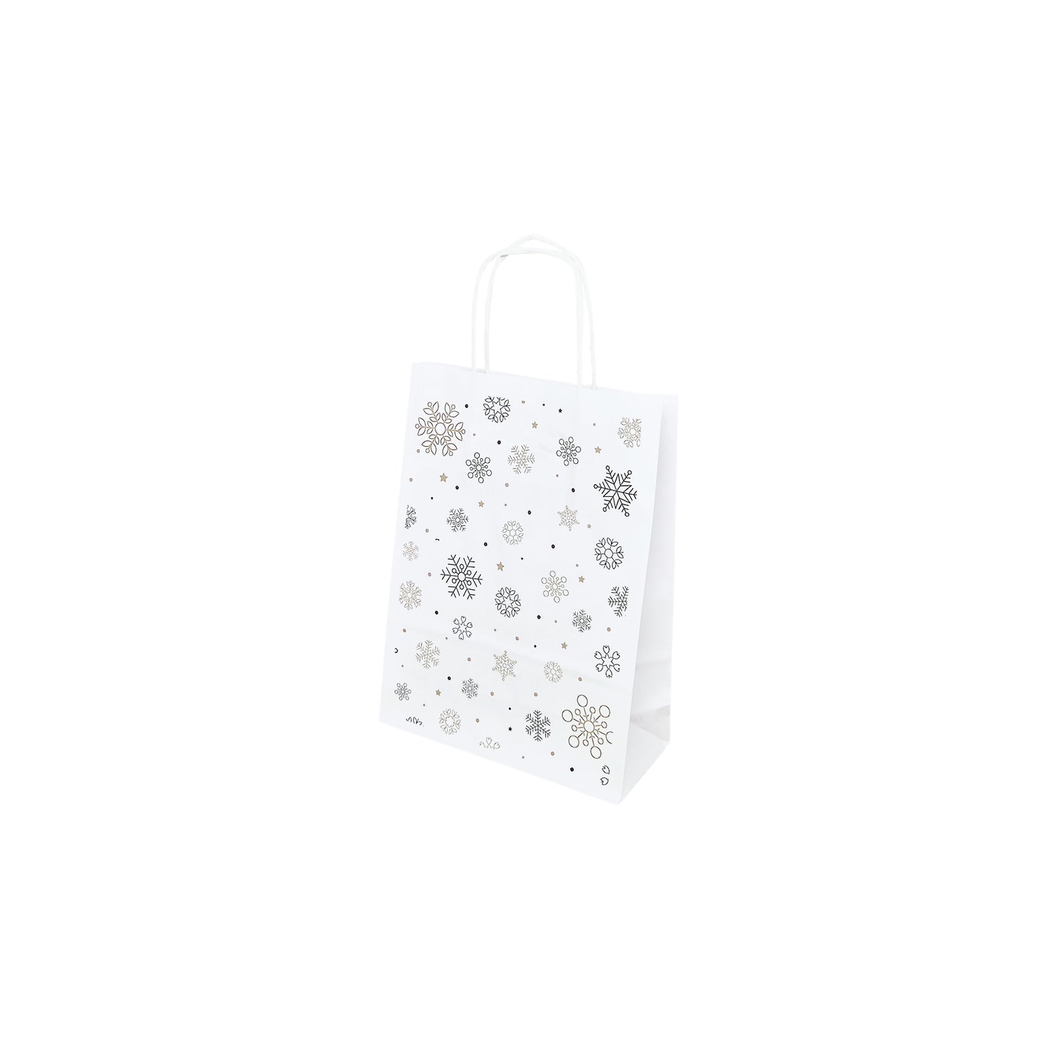 Pungă Hârtie Kraft cu Model 2 Crăciun 18 x 24(H) x 7cm