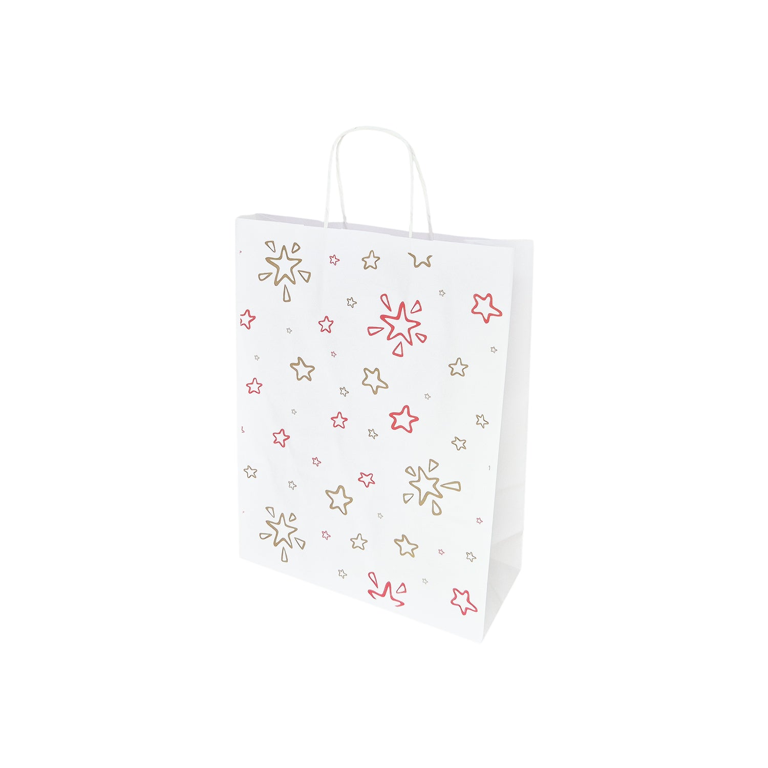 Pungă Hârtie Kraft cu Model 11 Crăciun 24 x 31(H) x 10cm