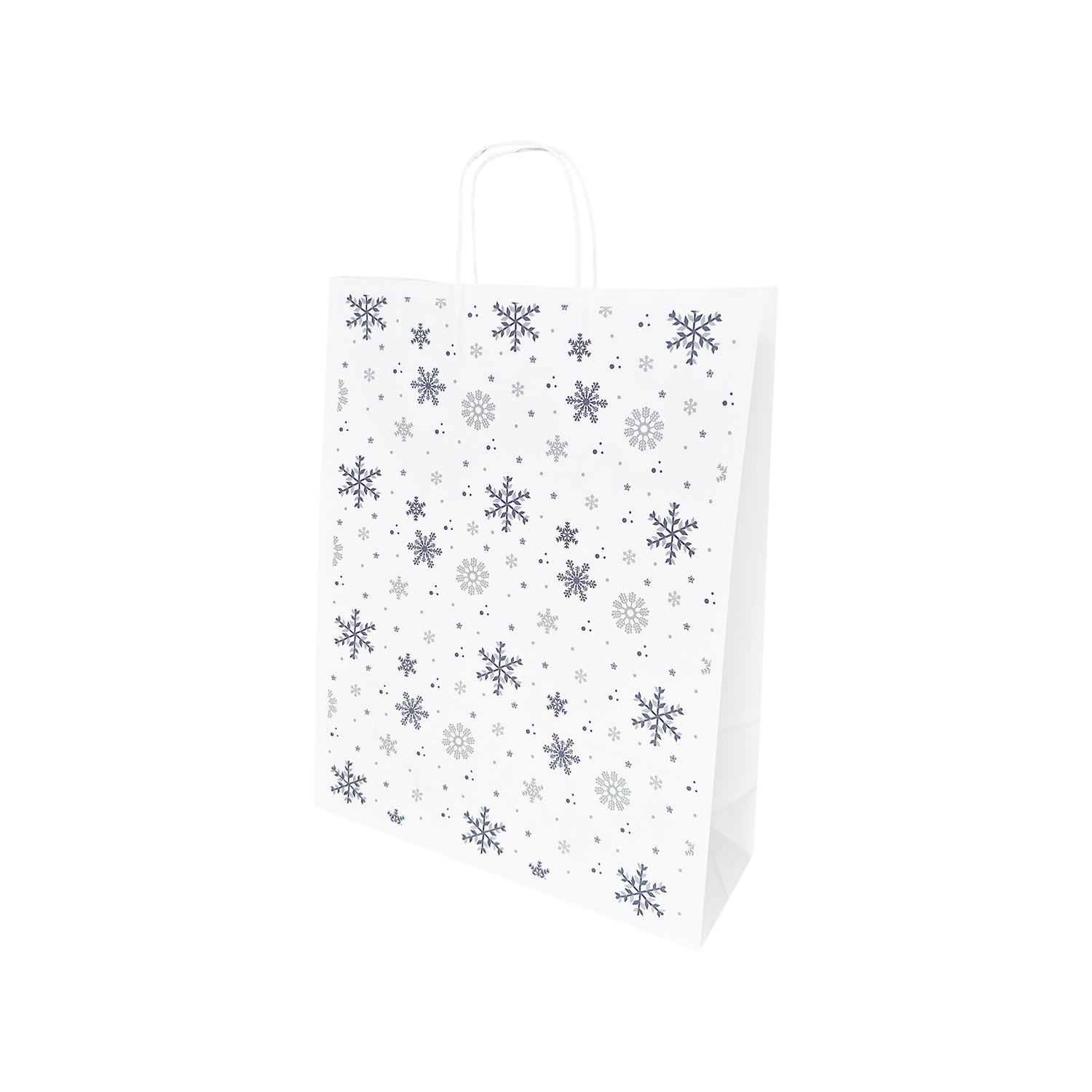 Pungă Hârtie Kraft cu Model 10 Crăciun 32 x 41(H) x 12cm