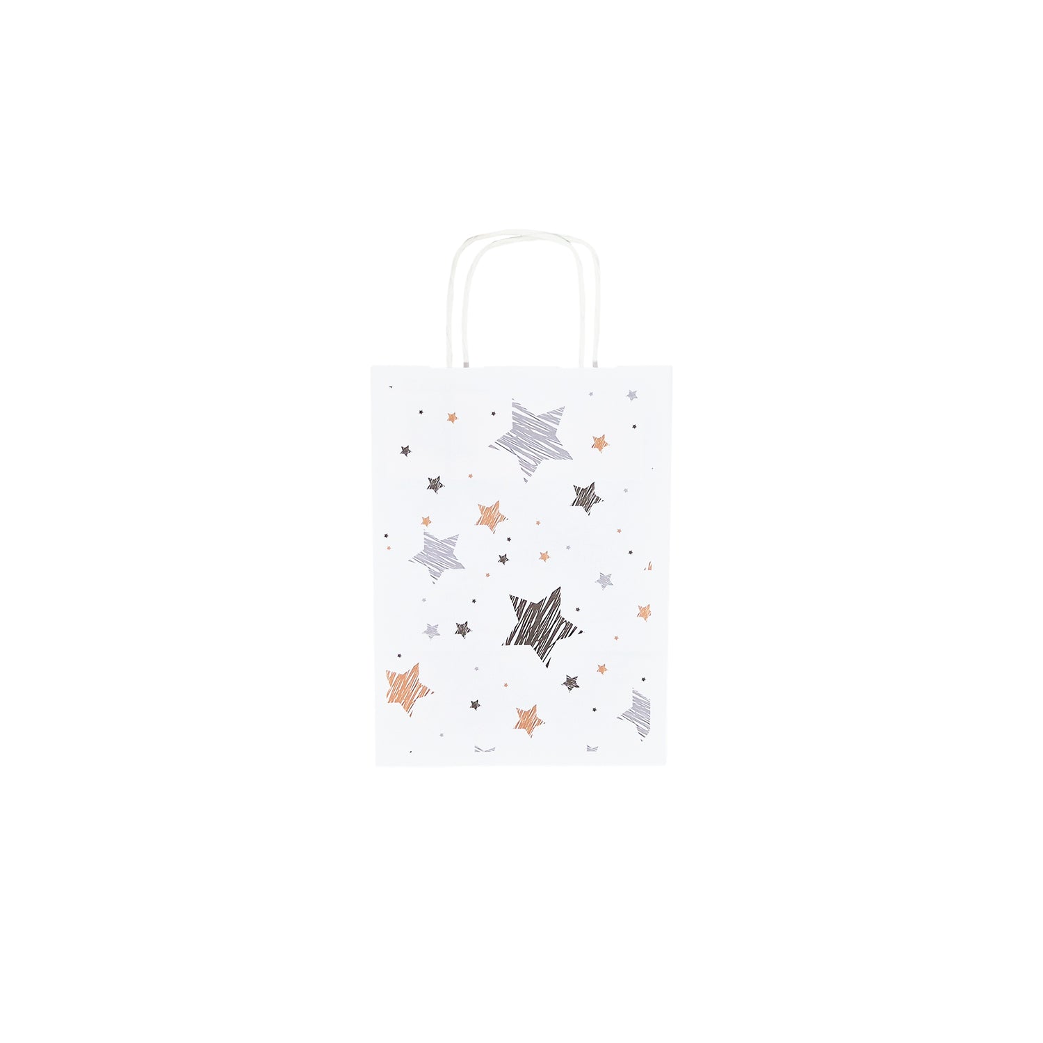 Pungă Hârtie Kraft cu Model 1 Crăciun 18 x 24(H) x 7cm