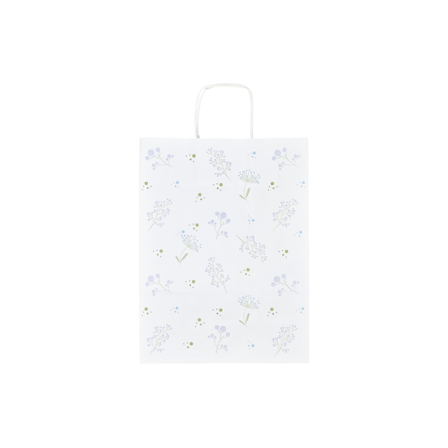 Pungă Hârtie Kraft cu Model 6 Floral 24 x 31(H) x 10cm