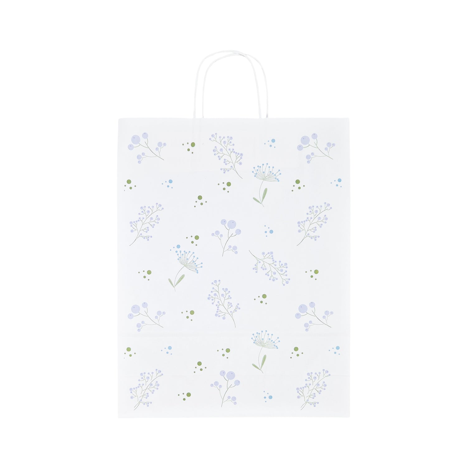 Pungă Hârtie Kraft cu Model 6 Floral 32 x 41(H) x 12cm