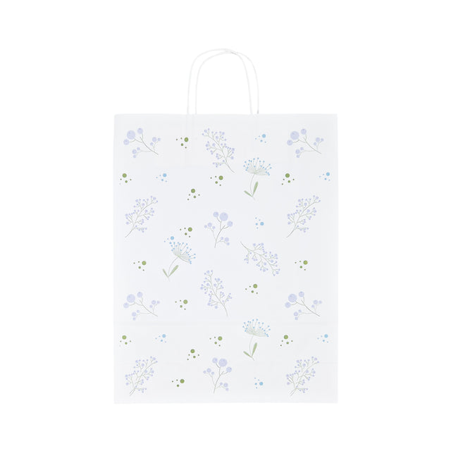 Pungă Hârtie Kraft cu Model 6 Floral 32 x 41(H) x 12cm