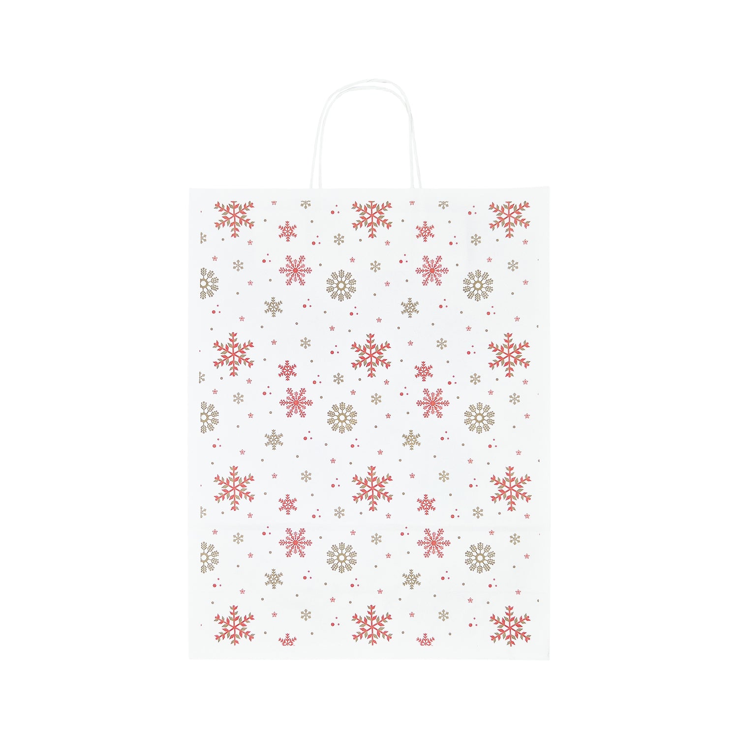 Pungă Hârtie Kraft cu Model 9 Crăciun 32 x 41(H) x 12cm