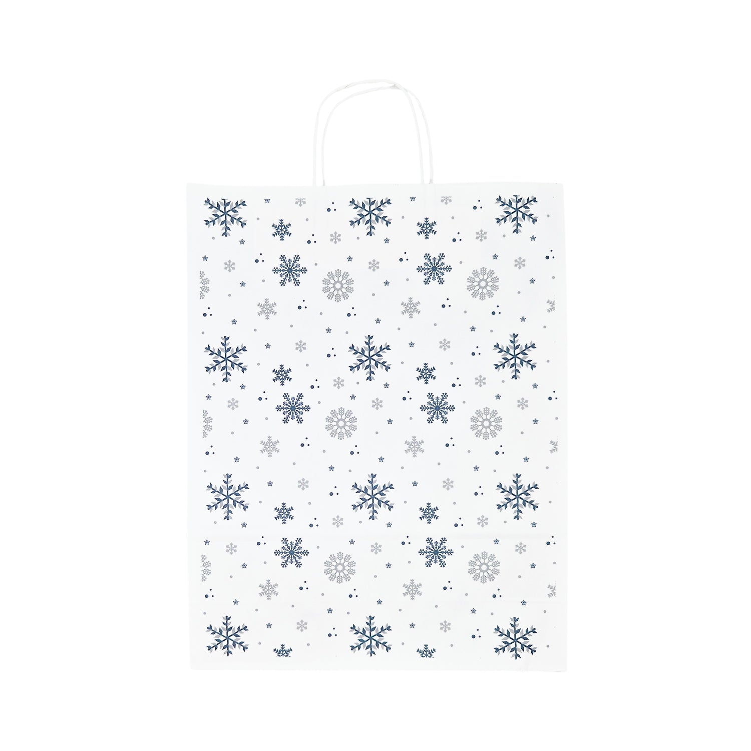 Pungă Hârtie Kraft cu Model 10 Crăciun 32 x 41(H) x 12cm