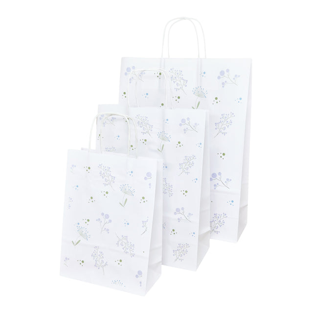 Kraft Paper Bag with Pattern 1 Floral 32 x 41(H) x 12cm