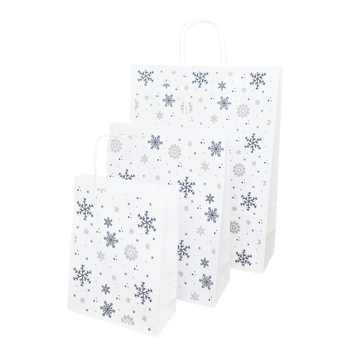 Pungă Hârtie Kraft cu Model 10 Crăciun 24 x 31(H) x 10cm