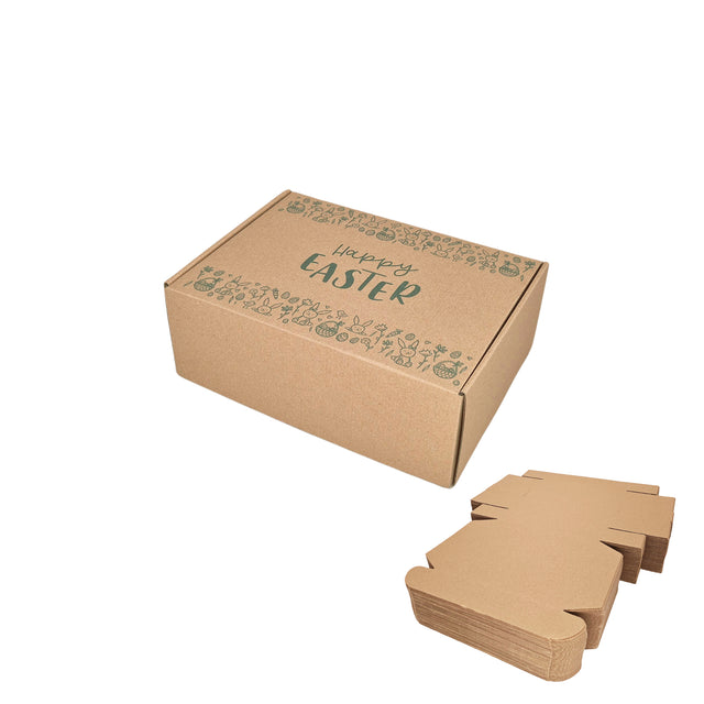 Cutie cu autoformare NATUR Model Paște Turquoise Spring Field 42 x 30 x 12cm