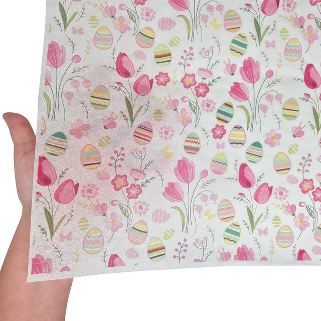 Hârtie de mătase model Paște Tulip Easter Dream 17g – format 50x75cm