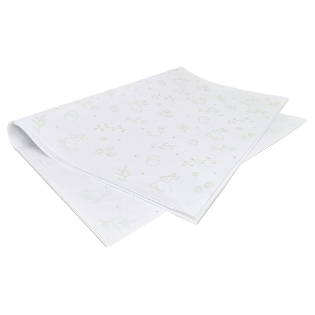 Hârtie de mătase model Paște Mini Bunny Bloom 17g – format 50x75cm