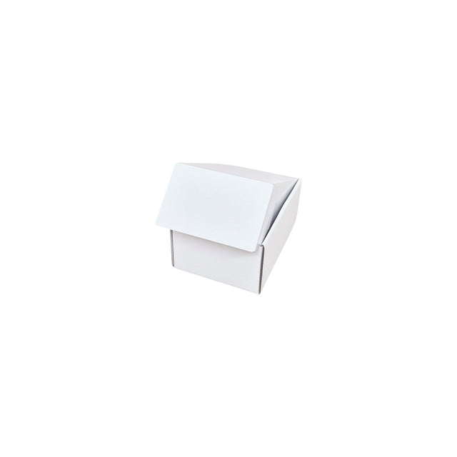 WHITE self-forming box 28 x 20 x 10cm