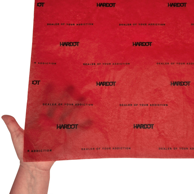 Hârtie de mătase RED Personalizată 28g – 50 x 75cm