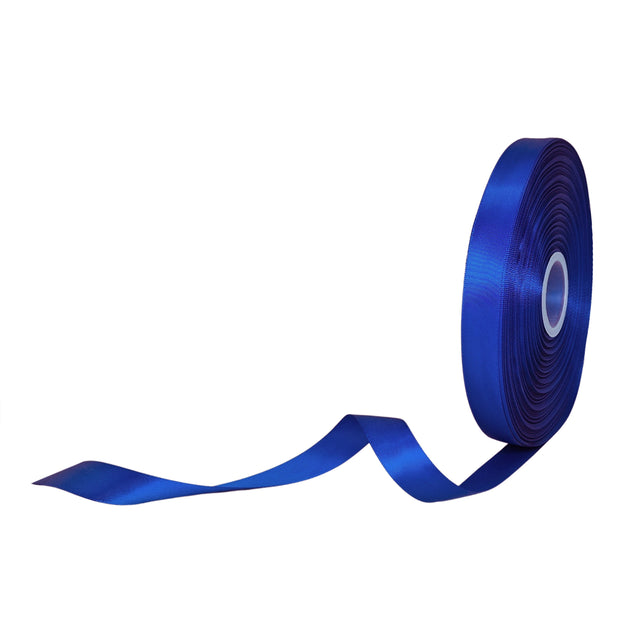 Panglică Dublu Satinată ALBASTRU REGAL 2cm x 90m