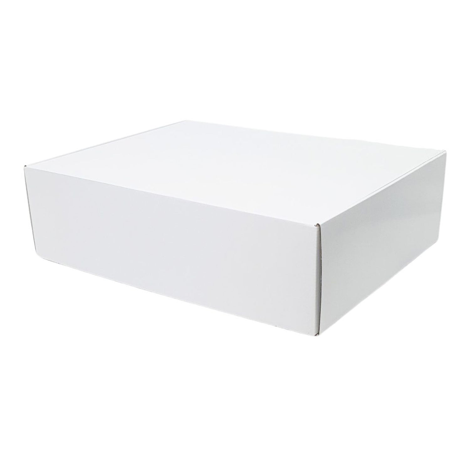 WHITE self-forming box 46 x 35 x 13cm