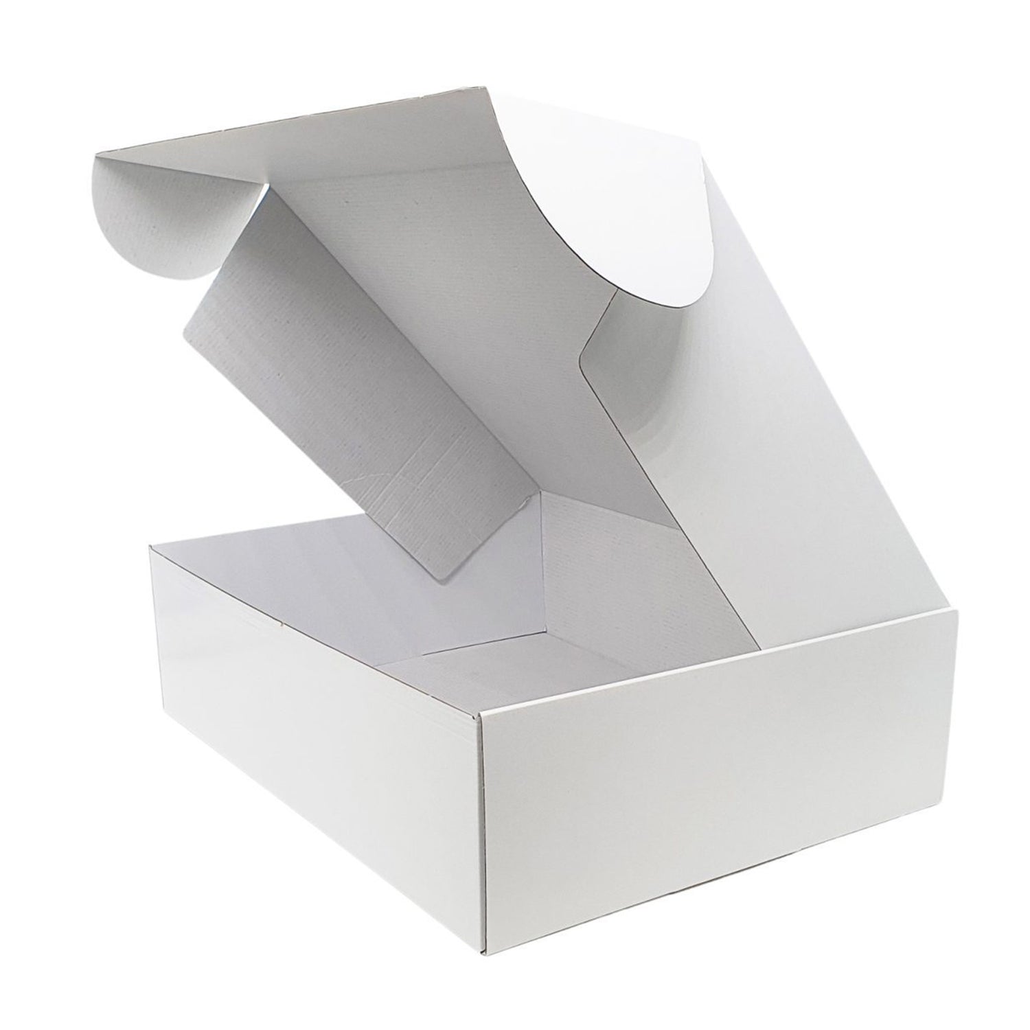 WHITE self-forming box 46 x 35 x 13cm