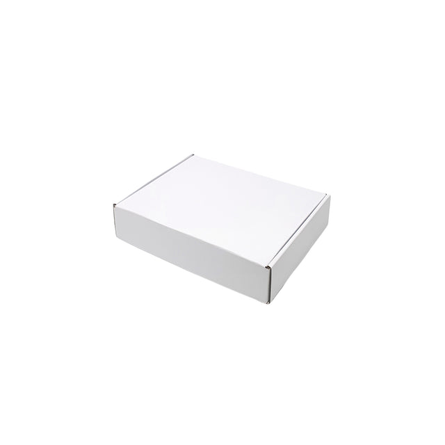 WHITE self-forming box 26 x 20 x 5.5cm