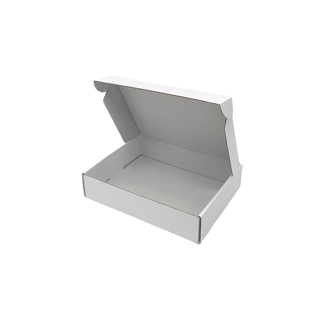 WHITE self-forming box 26 x 20 x 5.5cm