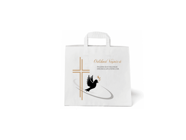 Pungi din hartie pentru parastas 26 Model 4