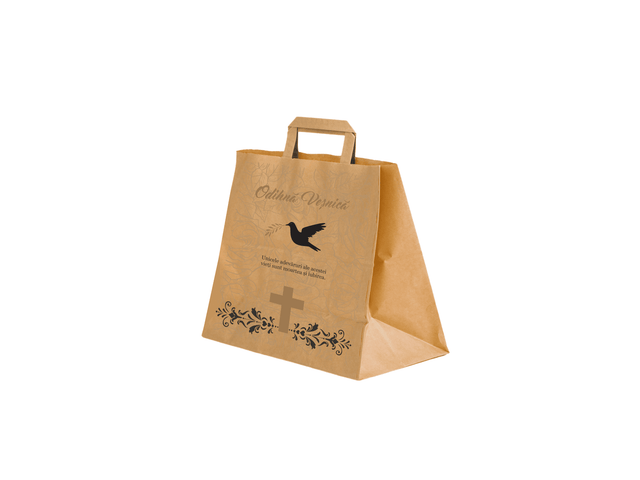 Pungă hârtie kraft NATUR RIP 26 Model 6 - A