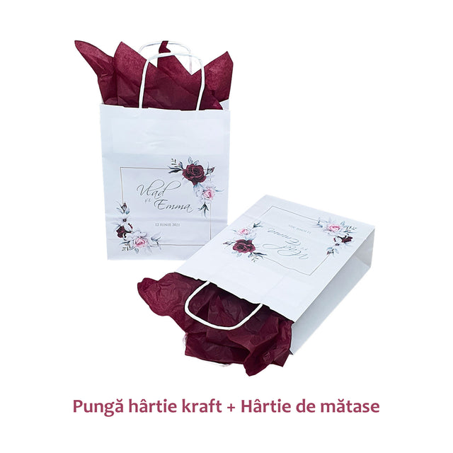 Wedding Pattern Paper Bags - Model 9 18 x 24(H) x 7cm