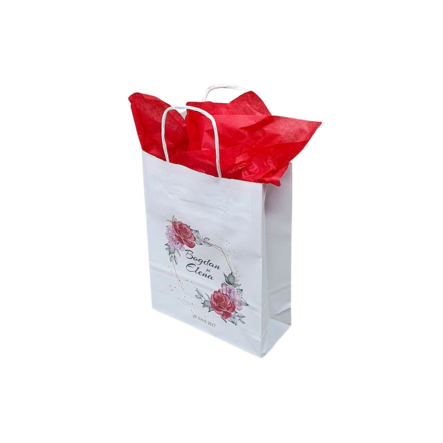 Hârtie-Höhepunkte mit Nuntă-Modell – Modell 2 18 x 24 (H) x 7 cm