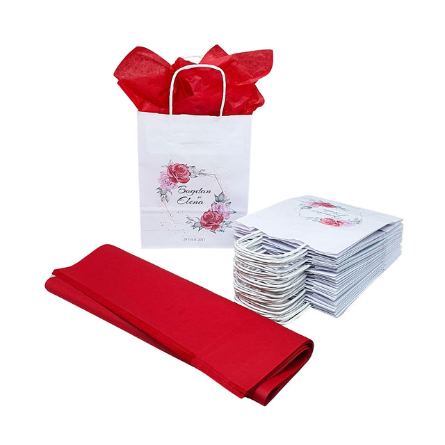 Hârtie-Höhepunkte mit Nuntă-Modell – Modell 2 18 x 24 (H) x 7 cm