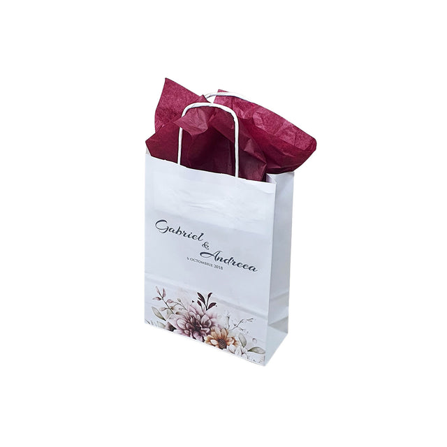 Wedding Pattern Paper Bags - Model 9 18 x 24(H) x 7cm