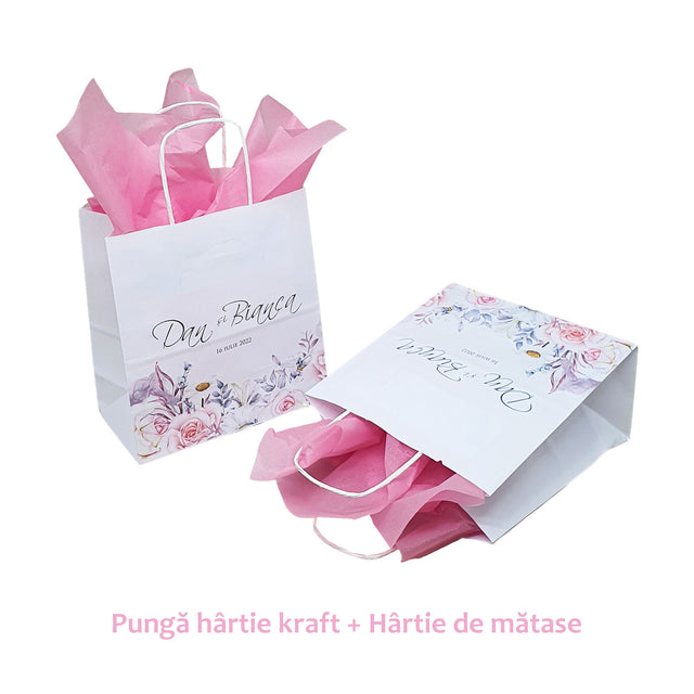 Wedding Pattern Paper Bags - Model 12 20 x 21(H) x 10cm