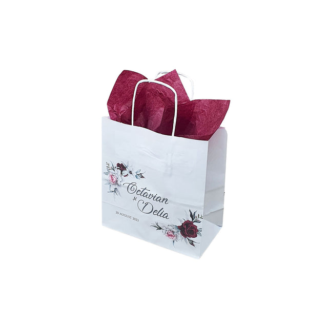 Wedding Pattern Paper Bags - Model 12 20 x 21(H) x 10cm