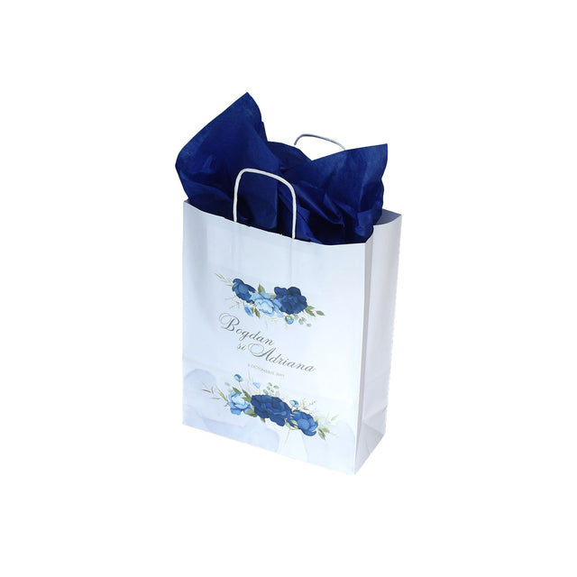 Pungi de Hârtie cu Modele de Nuntă - Model 11 22 x 31(H) x 10cm