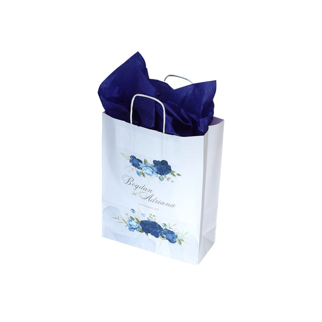 Pungi de Hârtie cu Modele de Nuntă - Model 11 22 x 31(H) x 10cm
