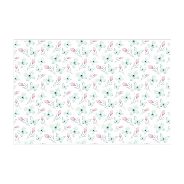 Hârtie de mătase Butterfly Whisper, foaie deschisă, 17g/m² – dimensiune 50x75cm