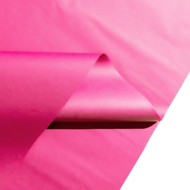 Hârtie de mătase fuchsia top de coli pliate, 28g/m² – dimensiune 50x75cm