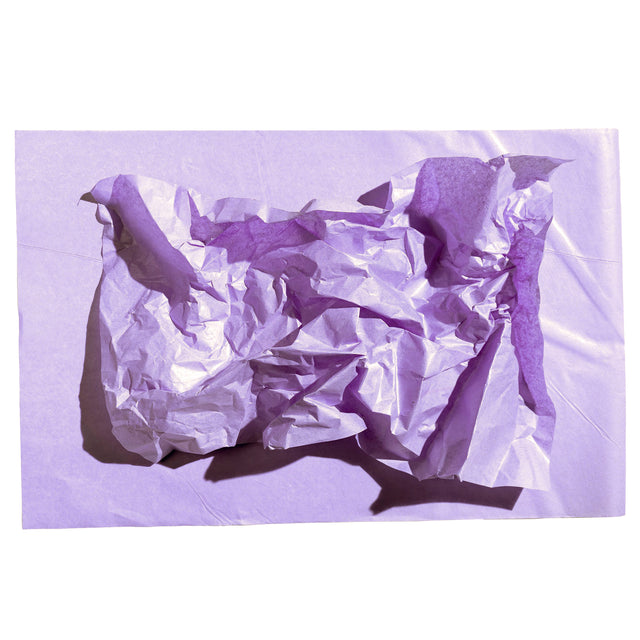 Hârtie de mătase lavandă, coală deschisă pentru ambalat, 28g/m² – dimensiune 50x75cm