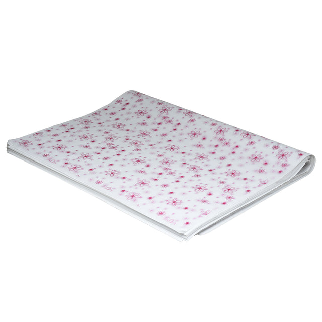 Hârtie de mătase Pink Bubble, top de coli pliate 17g/m² – dimensiune 50x75cm