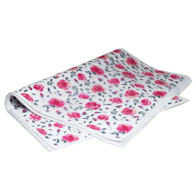 Hârtie de mătase Rose Petal, top de coli 17g/m² – dimensiune 50x75cm