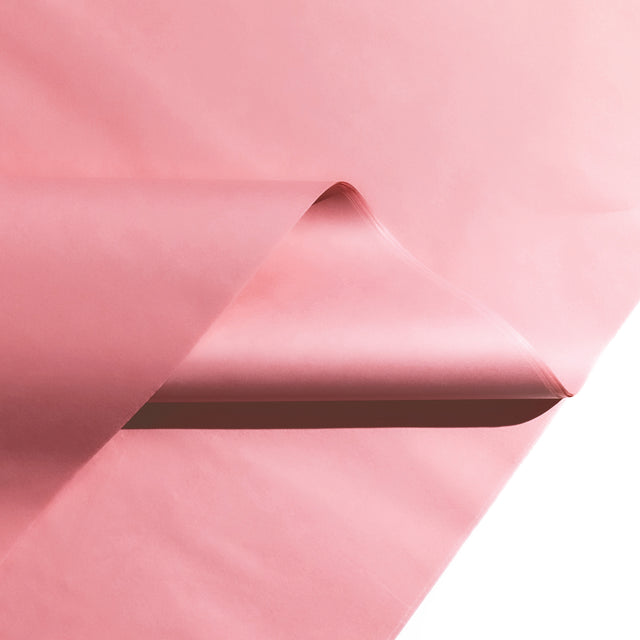 Hârtie de mătase roz deschis top de coli, 28g/m² – dimensiune 50x75cm