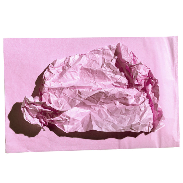 Hârtie de mătase roz pastel, coală deschisă pentru ambalat, 28g/m² – dimensiune 50x75cm