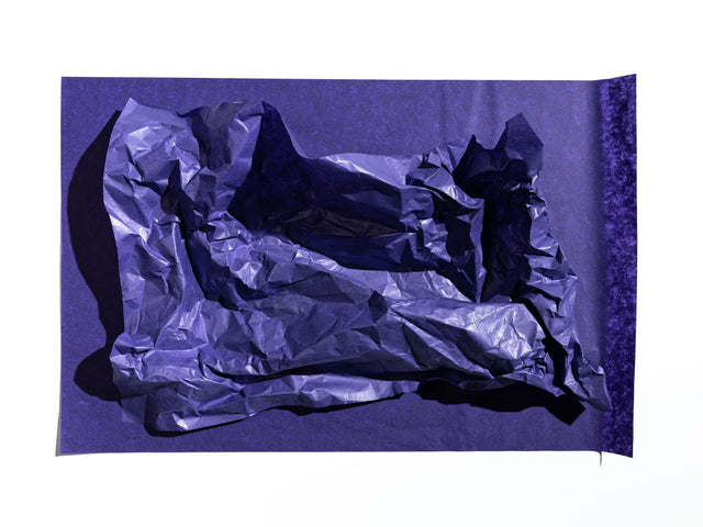 Hârtie de mătase violet, coală deschisă pentru ambalat, 28g/m² – dimensiune 50x75cm