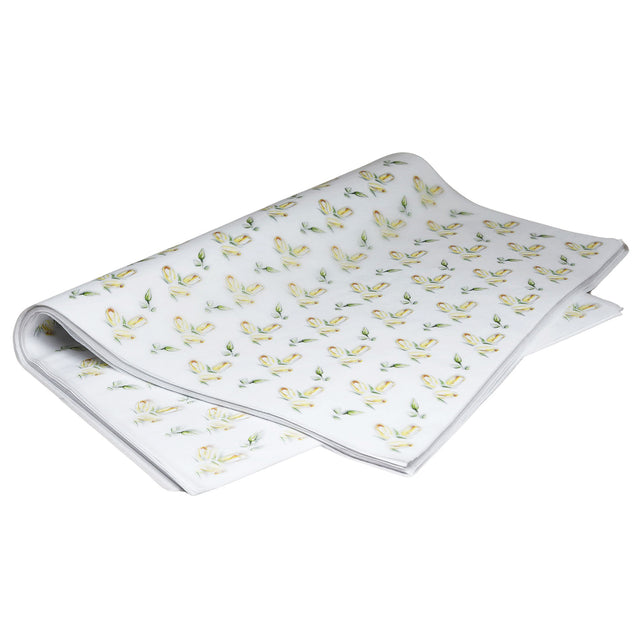 Hârtie de mătase Yellow Tulip, top de coli 17g/m² – dimensiune 50x75cm