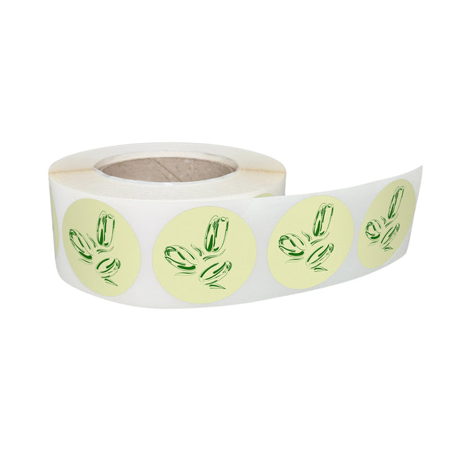 Etichetă autoadezivă/sticker cu Model 11C Floral