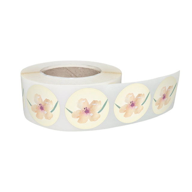 Etichetă autoadezivă/sticker cu Model 12B Floral