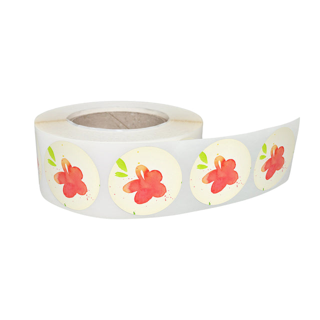 Etichetă autoadezivă/sticker cu Model 13B Floral