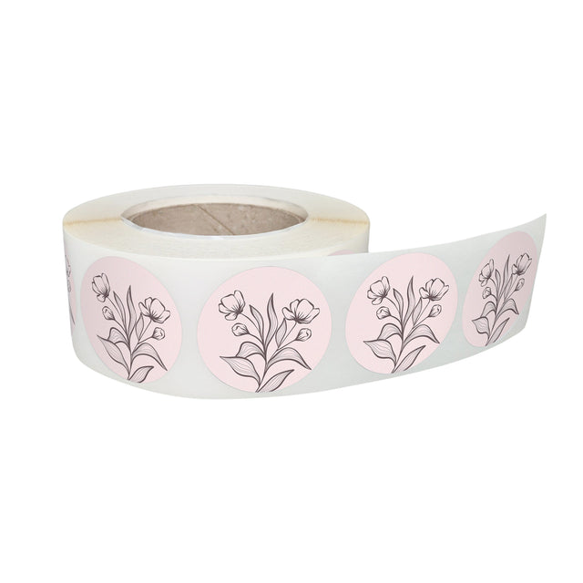 Etichetă autoadezivă/sticker cu Model 16C Floral