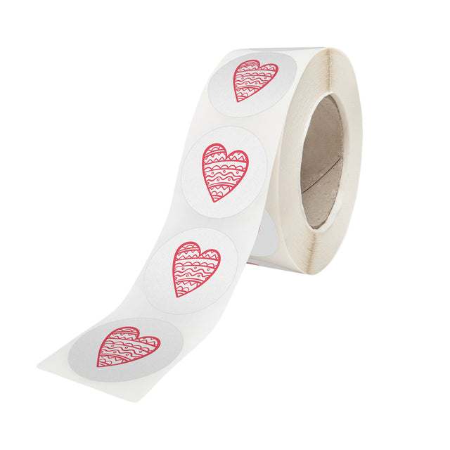 Etichetă autoadezivă/sticker cu Model 4B Love