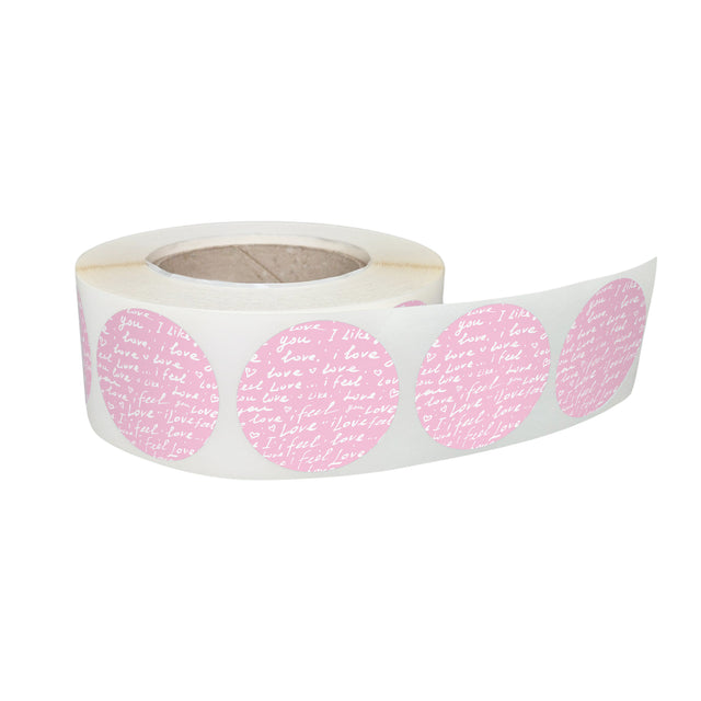 Etichetă autoadezivă/sticker cu Model 2C Love