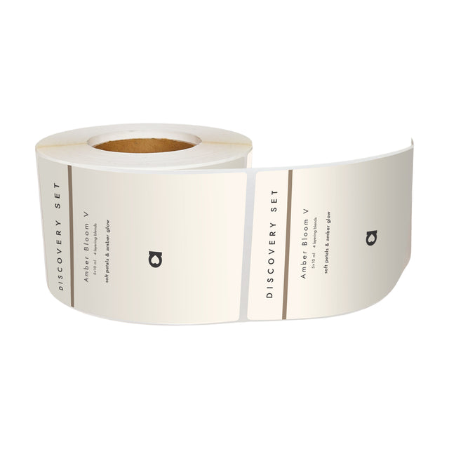 Rola stickere sigilu personalizate 2a personalizate – etichete dreptunghi pentru pachete și cadouri