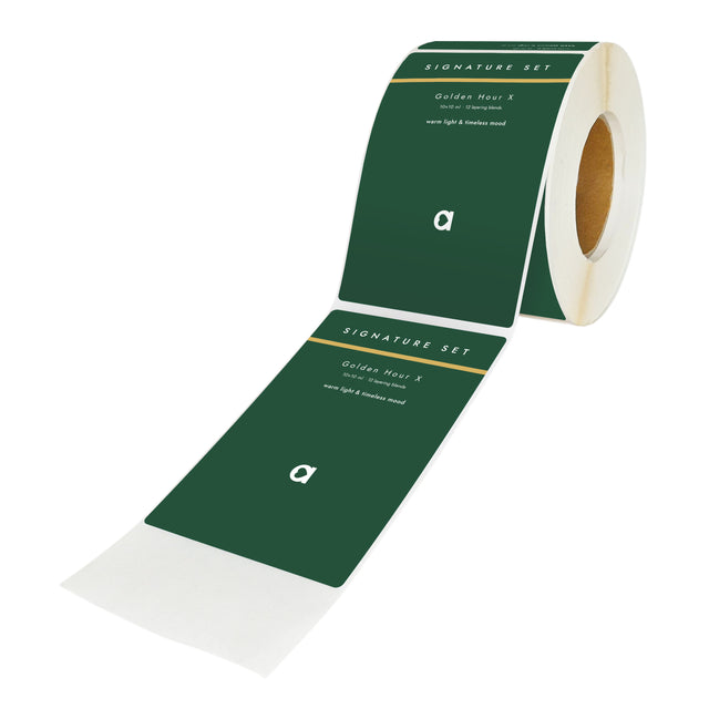 Rola stickere sigliu personalizate 3a personalizate – stickere dreptunghi pentru ambalaje personalizate si sarbatori